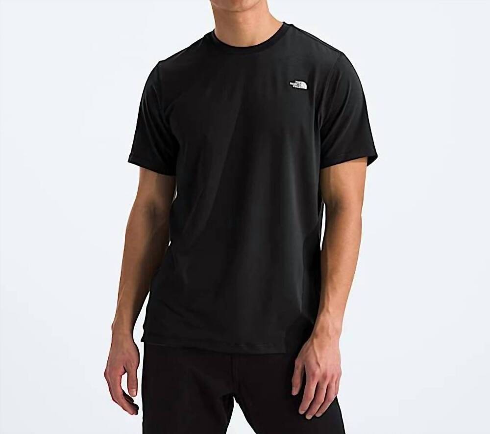 NEW THE NORTH FACE men's adventure tee in black
